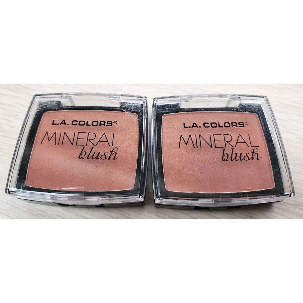 L.A. COLORS Mineral Blush "After Glow" CMB852 0.15‎ Oz Lot Of 2 New Sealed